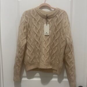 Tilley Women's Cable Knit Sweater - Beige